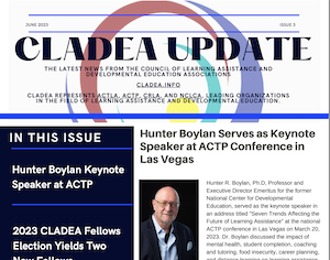 Cover image of the June 2023 CLADEA UPDATE Newsletter
